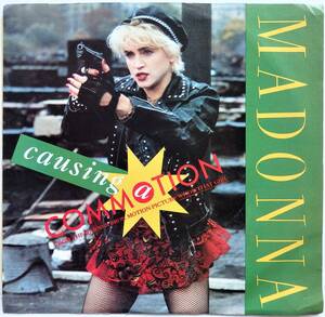 【1987年USオリジナル盤EP/全国無料発送】MADONNA / Causing Commation c/w Jimmy, Jimmy