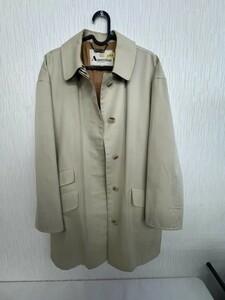 2963　Aquascutum　トレンチコート(レディースM/ベージュ)