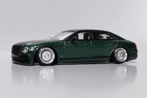 絶版 希少 レア 1/64 MINI GT TSM Bentley Flying Spur 改 ミニGT ベントレー フライング スパー 深リム ローダウン カスタム イギリス