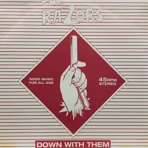 The Razors - Down With Them（★美品！）（７インチ）