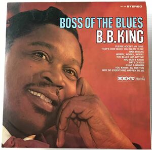US 六角ラベル LP B.B. KING BOSS OF THE BLUES KENT KST 529