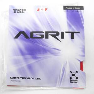 【中古】TSP 卓球ラバー AGRIT アグリット ダイナミックテンション レッド 中 20016