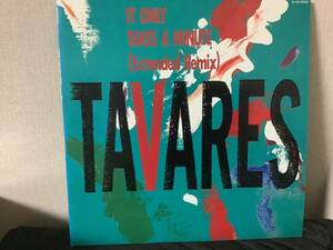 TAVARES/IT ONLY TAKE A MINUTE 国内版オリジナル12インチ