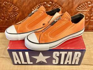 ★☆90s!希少レア!コンバース ALL STAR Z オレンジ 3.5 22.5cm converse オールスター ナイロン オレンジ ジップ デッド ビンテージ 235★