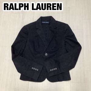 RALPH LAUREN ラルフローレン ジャケット レディース 11 ブラック 肩パッド有