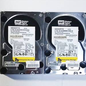 【２個セット】Western Digital WD2003FYYS WD RE4 2TB