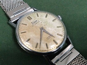 ● EDOX エドックス 21石 INCABLOC ISOFLEX アンティーク メンズ 腕時計 手巻き 中古 動作品 ④