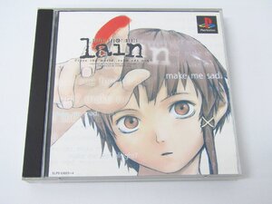 Play Station プレイステーション serial experiments lain シリアルエクスペリメンツ レイン ゲームソフト ≡WE1887