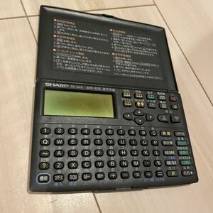 SHARP ポケコン シャープ ポケットコンピュータ 電子辞書 PA-840 動作未確認 和英 国語辞典 英和 H