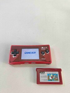 S5292○Nintendo 任天堂 ニンテンドー GAME BOY micro ゲームボーイミクロ MOTHER3 スーパーマリオマリオブラザーズ レア 希少 240514