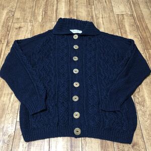 インバーアラン INVERALLAN ×SHIPS シップス ニットカーディガン ネイビー