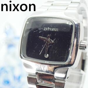 稼働品　nixon small player　腕時計　新品電池　クォーツ　レディース