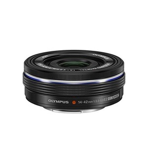 中古 １年保証 美品 OLYMPUS M.ZUIKO DIGITAL ED 14-42mm F3.5-5.6 EZ ブラック