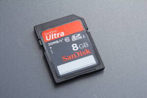 8GB SDHC カード SanDisk Ultra　class10