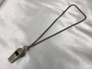 キングラム[12] CHROME HEARTS クロムハーツ ホイッスル ネックレス メンズ 54cm 100＠T94 ★送料無料★