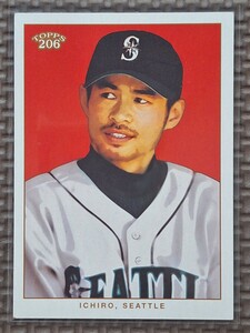 2002 Topps 206 #256C ICHIRO SUZUKI Seattle Mariners Orix Blue Wave