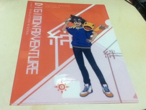 アニメグッズ デジモンアドベンチャー LAST EVOLUTION 絆 八神太一＆アグモン 絆クリアファイルコレクション 第1週目来場者特典