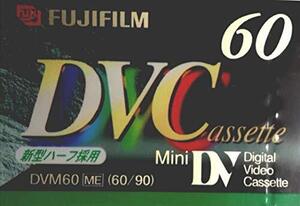 【中古】FUJIFILM DVC DV ミニDVカセット 60分 Cassette LPモード DVM60AME