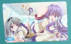 ＃:テレカ「ＣＬＡＮＮＡＤ　Ｅ／クラナド」