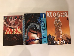 【中古品】星野之宣作品集　５冊　(メガクロス、妖女伝説　ほか)　星野之宣　集英社ほか　#800175