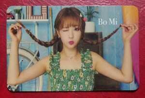 Apink ボミ もっとGO!GO! トレカ デニムver. Type-B 初回限定盤C,D盤柄 即決 日本盤 Bomi トレーディングカード フォトカード