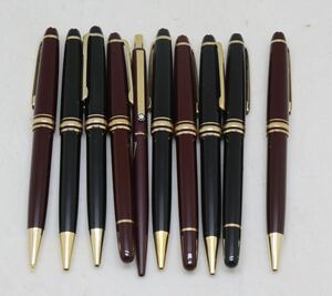 モンブラン/MONTBLANC/マイスターシュテュック/MEISTERSTUCK/ボールペン/シャープペンシル/10本セット/まとめ