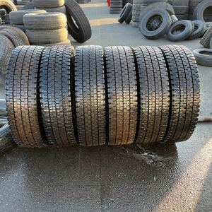 225/80R17.5 DUNLOP, SP001　年式2013年製 激安美品　6本セット：23000円