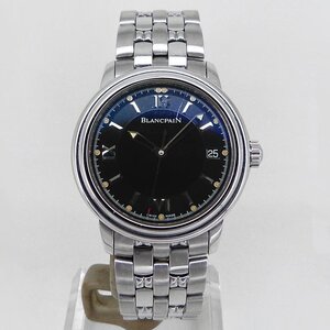 中古ブランパン【BLANCPAIN】 2100-1130-71 レマン ウルトラスリム ブラック OH済