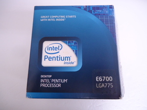 【KCM】amb-459★箱痛み未使用★【Intel】Intel Pentium E6700　slguh　2.93ghz　2MB　デュアルコア　CPUプロセッサー　LGA775
