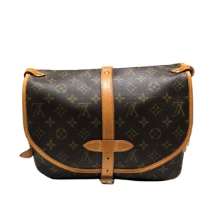 ルイ・ヴィトン LOUIS VUITTON ソミュール30 M42256 モノグラム モノグラム ショルダーバッグ レディース 中古