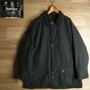 X1R/Y6.21-5　90s　イギリス製　Barbour　バブアー　BEAUFORT　ビューフォート　オイルドジャケット　ハンティングジャケット　ユーロ古着