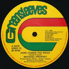 英12" Michael Prophet / Mystic Eyes Here Comes The Bride / Bring The Kouchie Come GRED73 Greensleeves Records /00250