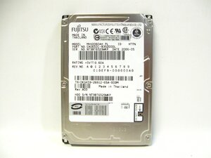 ▽FUJITSU MHV2060AH 60GB IDE 2.5型 5400rpm 8MB 中古 富士通