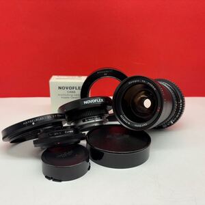 □ HASSELBLAD Carl Zeiss Distagon 50mm F4 T* 中判 カメラ レンズ 動作確認済 現状品 NOVOFLEX カールツァイス ハッセルブラッド