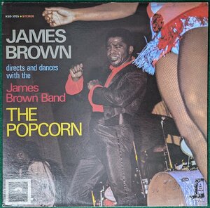 US盤★中古LP「THE POPCORN / ポップコーン」JAMES BROWN DIRECTS AND DANCES WITH THE JAMES BROWN BAND / ジェームス・ブラウン
