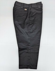 BEDWIN X Dickies ベドウィン×ディッキーズ クロップド ワークパンツ W76 黒 UXBW02M cropped work pants