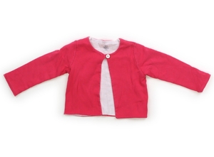 プチバトー PETIT BATEAU カーディガン 70サイズ 女の子 子供服 ベビー服 キッズ