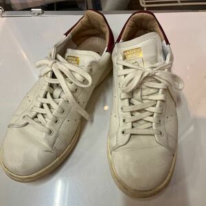 ◯adidas ・アディダス ・STAN SMITH ・スタンスミス ・スニーカー ・エンジ・24.0cm