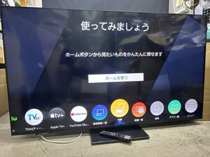 【美品♪】Panasonic VIERA TH-65MX950 2023年製 4K液晶テレビ 液晶TV YouTube等ネット動画対応 65インチ 動作品