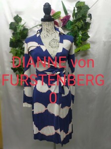 DIANNE von FURSTENBERGラップワンピース 0 シルク