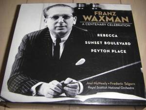 CD「franz waxman a centenary celebration」３枚輸入盤