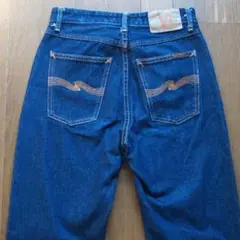 NUDIE JEANS BREEZY BRITT  ハイウエストテーパードデニム