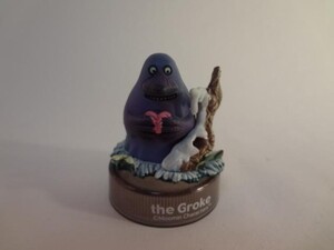 ムーミン　ペットボトルキャップ　モラン the Groke フィギュア