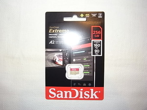 ! ! !　 Gopro Hero９/10/11 ゴープロ ヒーロー 公式アクセサリー SanDisk Extreme２5６GB カードー①　! ! !