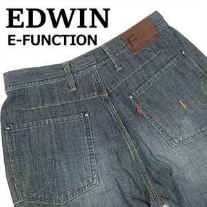 EDWIN エドウィン E2003 W33 (約80cm) E-Function ブルーグレー デニムパンツ メンズ ジーンズ