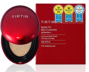 TIRTIR Mask fit Cushion ティルティル マスクフィットクッション 本体 18g RED CUSHION 21N ベストセラー1位新品未開封 化粧品