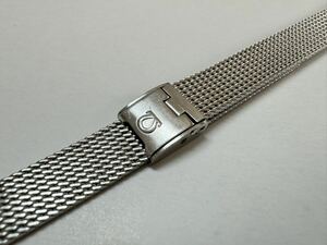 オメガ 6010 ステンレスベルト レディース ラグ幅10mm用　OMEGA vintage ladies stainless steel bracelet メッシュベルト　105-1