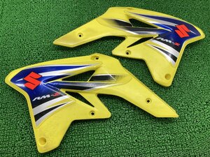 RM-Z250 シュラウド 左右 黄 スズキ 純正 中古 バイク 部品 ～09年 割れ欠け無し 品薄 希少品 サイドカウル 車検 Genuine