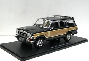 【KKスケール】1/18 JEEP グランド ワゴニア 1989年 ブラック/サイドウッドパネル (商品№ KKDC181113 )ダイキャスト製ミニカー 並行輸入品