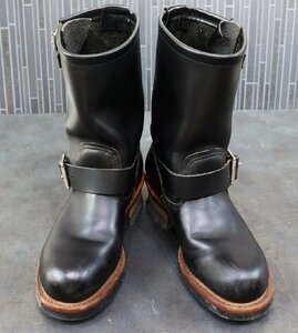 Red Wing (レッドウィング) #2268 Engineer Boots / スチールトゥ エンジニアブーツ 2009年USA製 美品 ブラッククローム size 5D